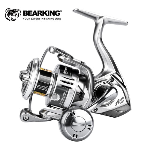 BEARKING Saltwater Spinning Reel – 9+1 Bearings, 5.2:1 Gear Ratio & 10–20 kg Max Drag (Sizes 1000–6000)