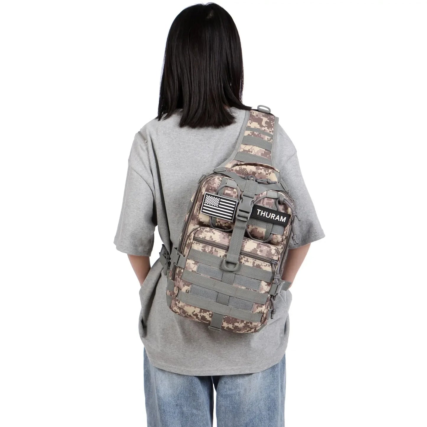 Tactical Assault Pack Sling Backpack