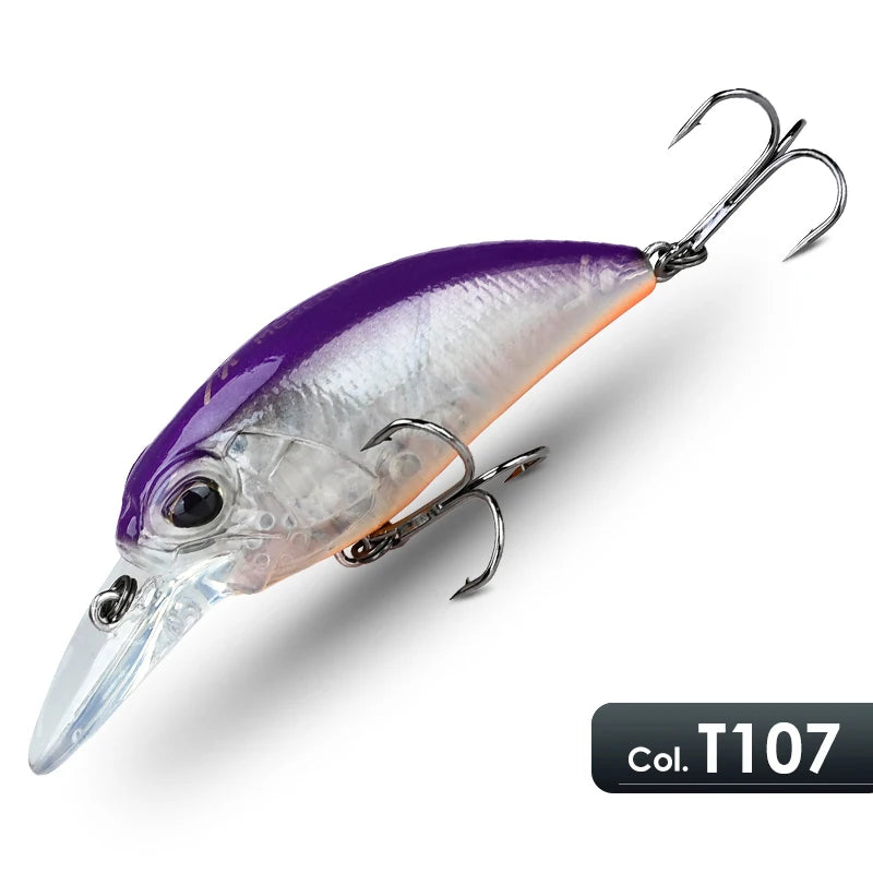 Slow Floating Crankbait – 6.5 cm / 14 g Hard Body Lure for Bream, Bass & Flathead