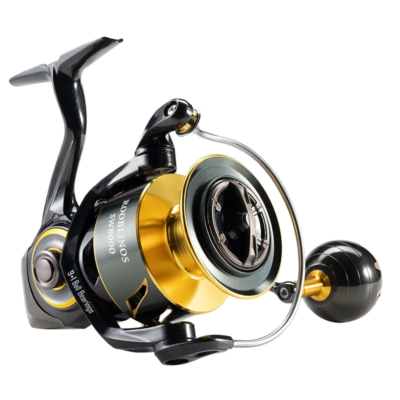 Rooblinos SW Ultralight Carbon Spinning Reel – 18 kg Max Drag