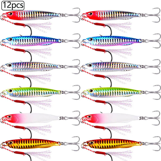 12pcs Jig Set 50-60g
