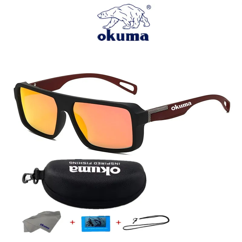 Okuma Polarized Fishing Sunglasses | UV400 | Men & Women | Outdoor Sports, Cycling, Hunting & Driving | 6 Colours