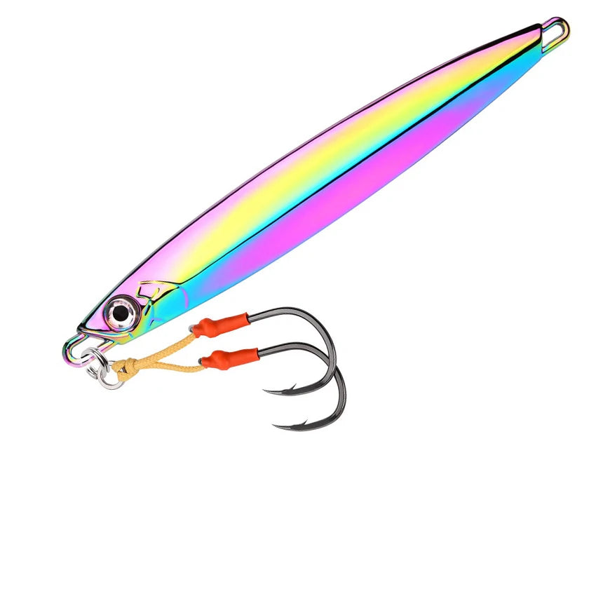 5-Piece Slow Jigging Lure Set – 60–100 g Metal Jigs (Saltwater Ready)