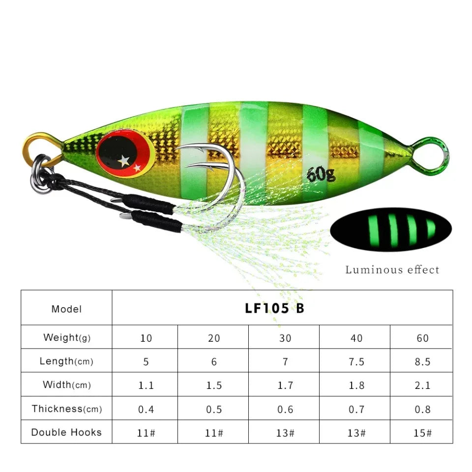 BigJig Saltwater Jigs 10g-60g