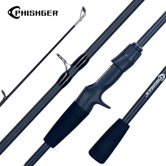 BIUTIFU PHISHGER Fast Action Travel Spinning/Casting Rod 5-30g