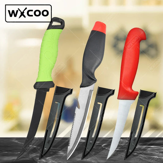 WXCOO Japanese-Style Chef Knife | Fish Fillet, Sashimi & Meat Cleaver