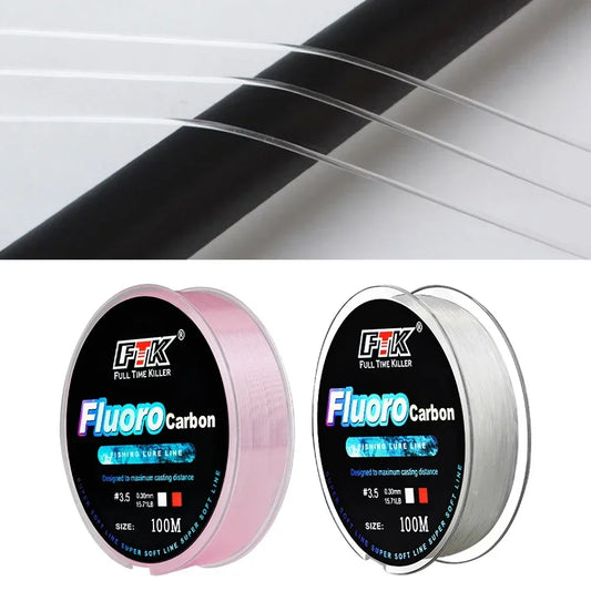 ZTTO Fluocarbon Sinking Leader Line 100M