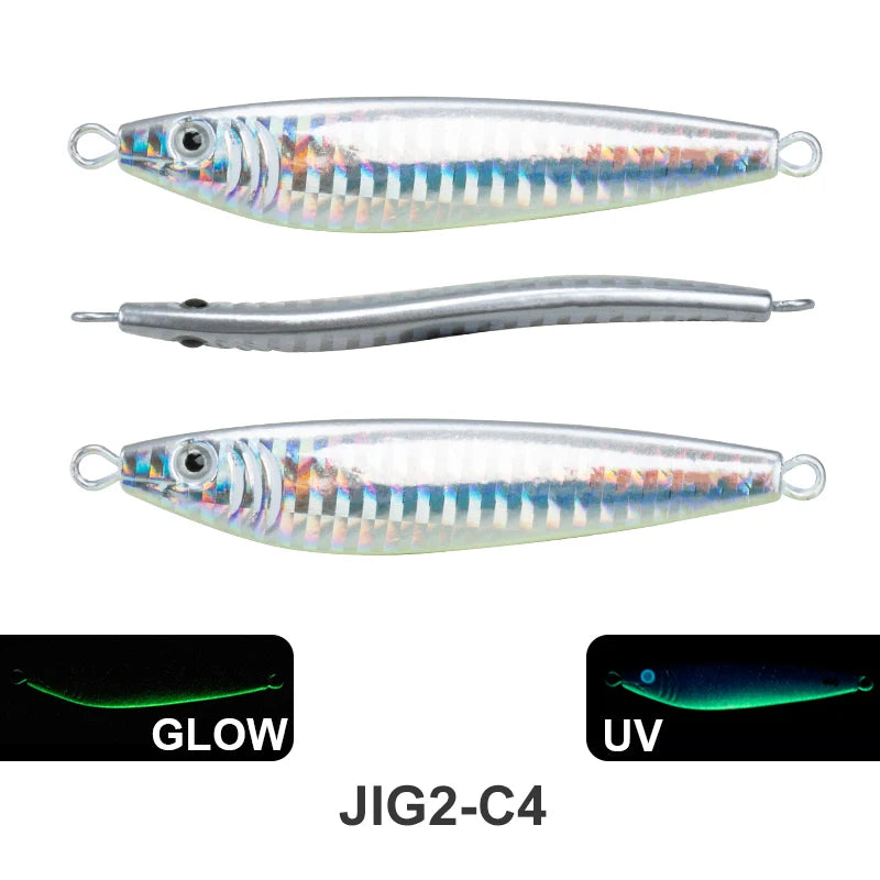 OBSESSION J2 Hard Metal Jigs Lure 60g/80g