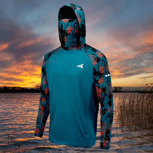 Hooded Fishing Shirt – UPF 50+ Sun Protection, Quick-Dry & Breathable Fabric