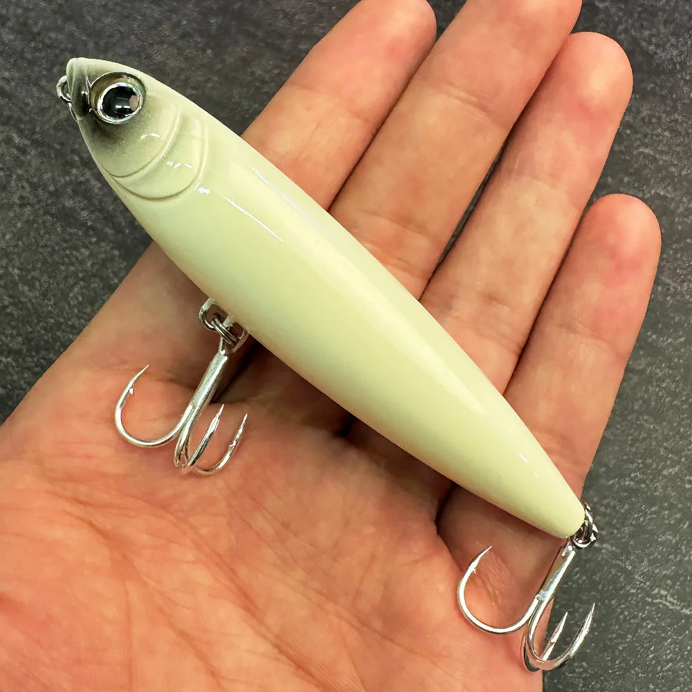 Floating Pencil Bait – 10 cm / 17.5 g Topwater Hard Lure (Walk-the-Dog Action, Fresh & Saltwater)