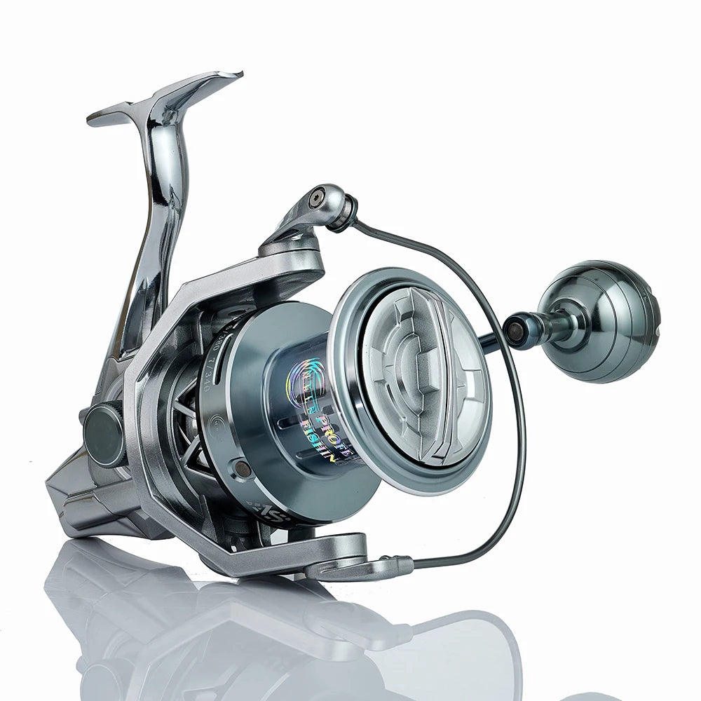 MBLN Aluminium Saltwater Surfcasting Reel – 35 kg Max Drag Power (8000–12000 Sizes)