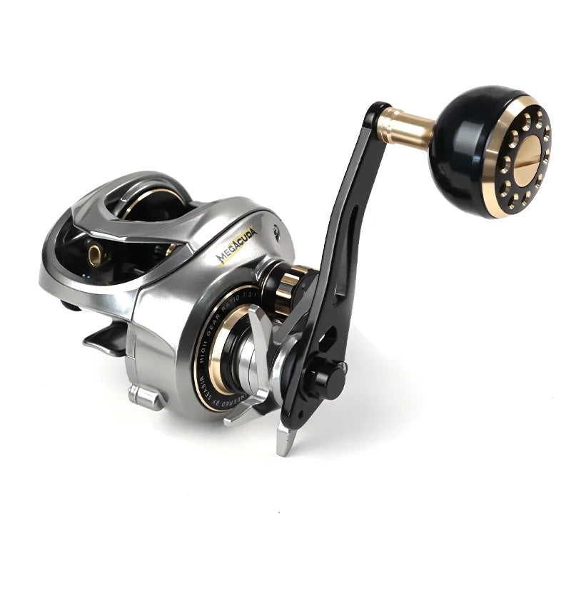 Seasir Megacuda Saltwater Baitcasting Reel 15KG Drag 6.5:1 11+1 BB