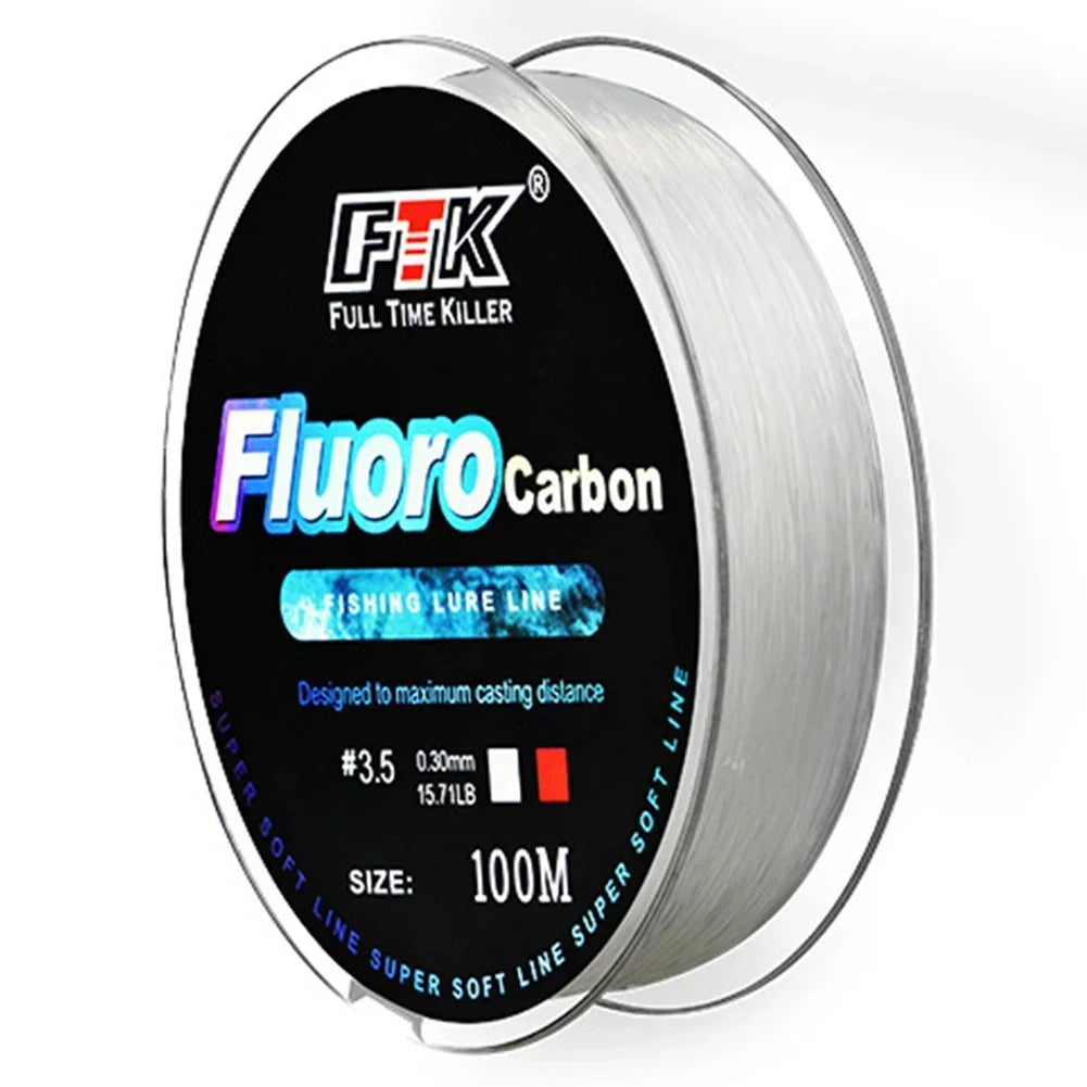 ZTTO Fluocarbon Sinking Leader Line 100M