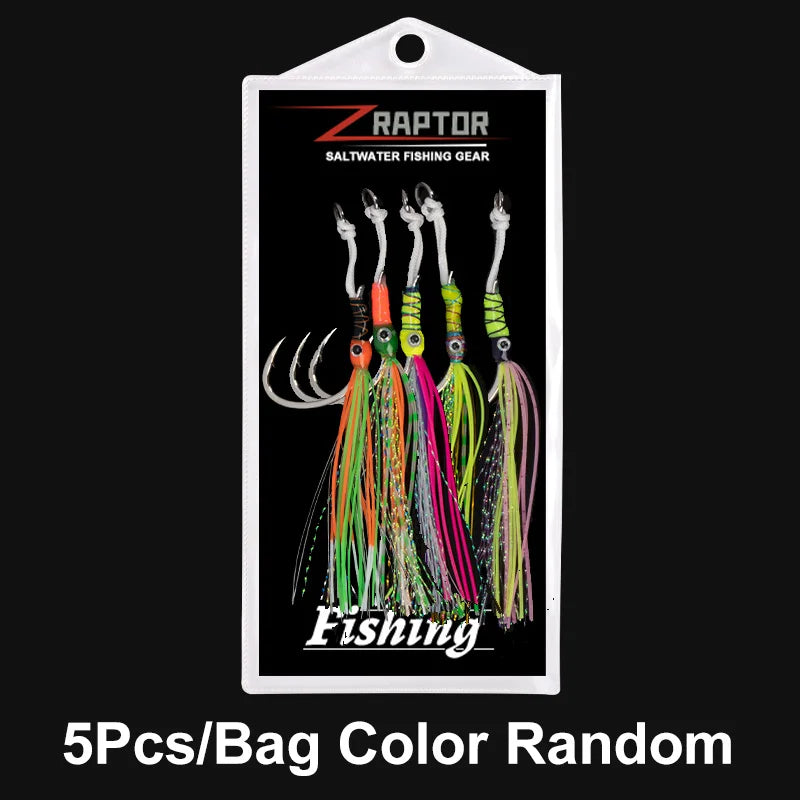 TEASER HK039 Premium Assist Hooks for Slow Sinking Jig