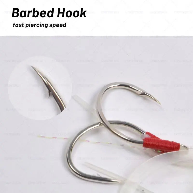 Ultra Premium Assist Hooks Glow in the Dark
