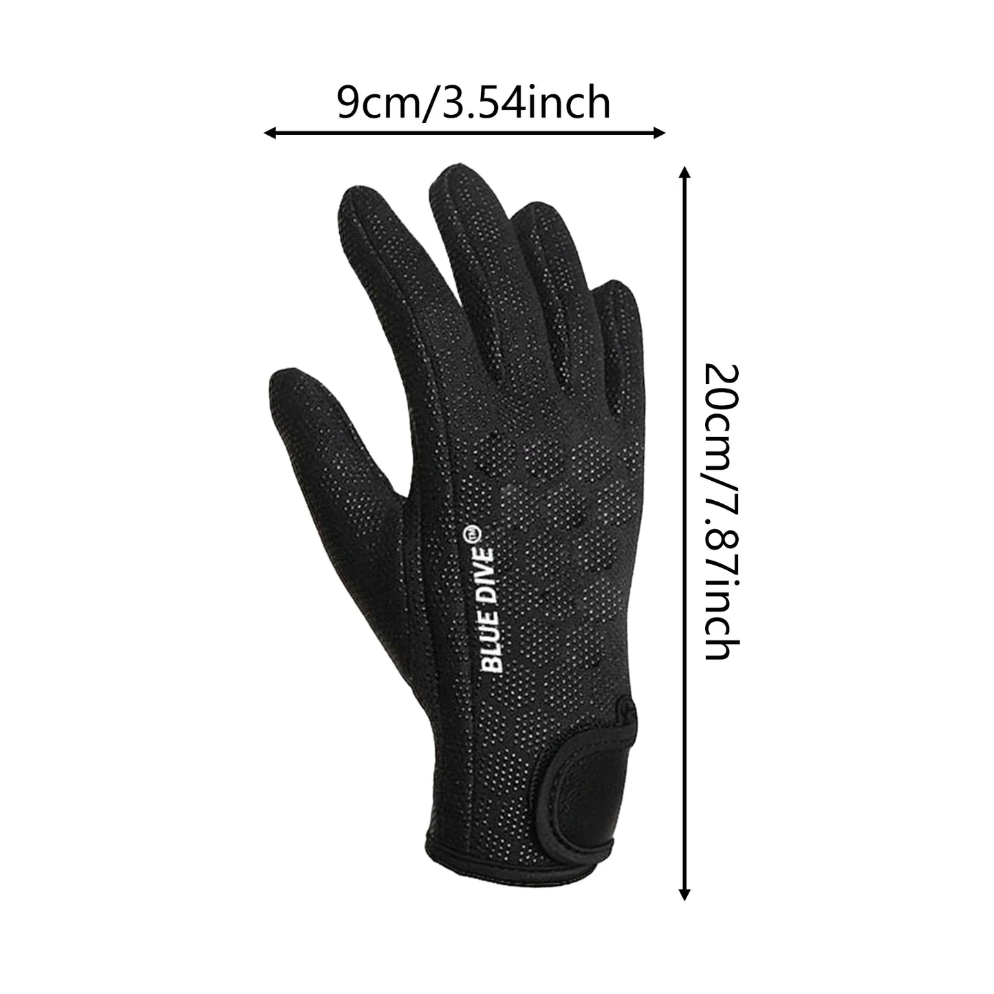 1.5 mm Neoprene Gloves – Lightweight, Anti-Slip & Thermal Fishing/Diving Gloves