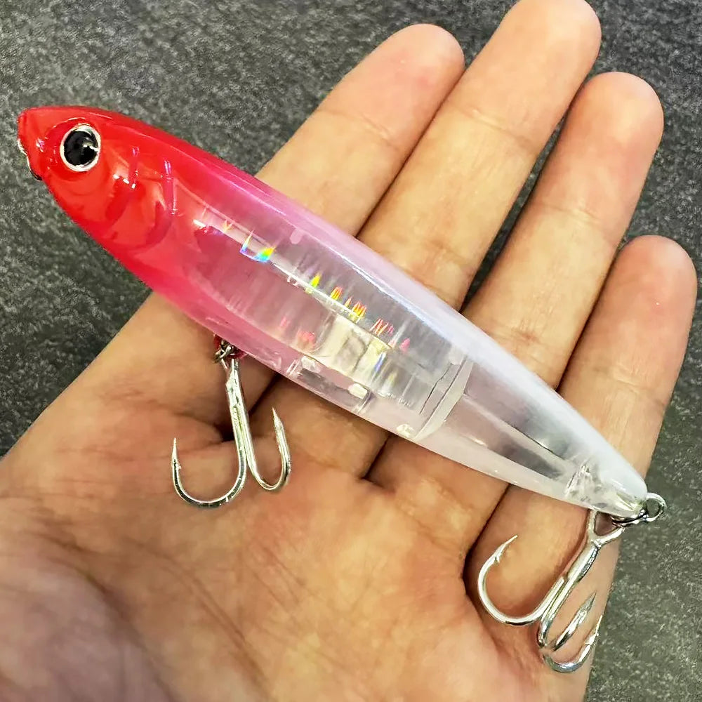 Floating Pencil Bait – 10 cm / 17.5 g Topwater Hard Lure (Walk-the-Dog Action, Fresh & Saltwater)
