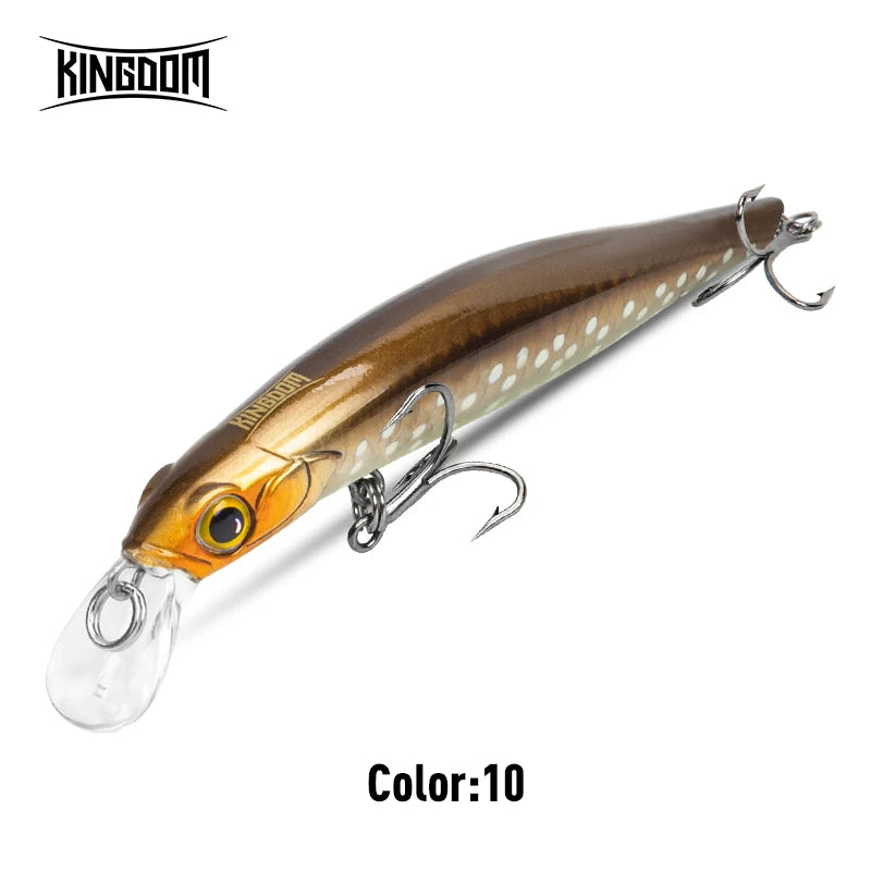 Sinking Minnow Lure – 60–105 mm (6–18.6 g) Multi-Colour Hardbody for Bream, Flathead & Tailor