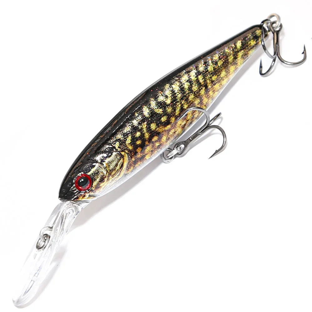 Slim-Shape Suspending Minnow – 68 mm / 6.8 g Hardbody Lure for Bream, Flathead & Bass