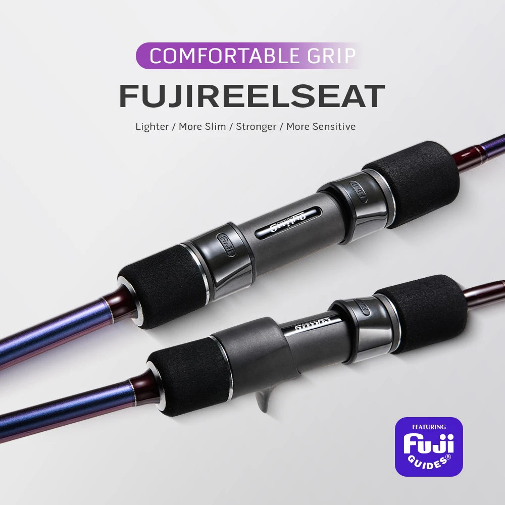 CYLIUS Ocean Rose Slow Jigging Rod | 1.85m / 1.88m | 2-Piece | Fuji Guides | Light Action