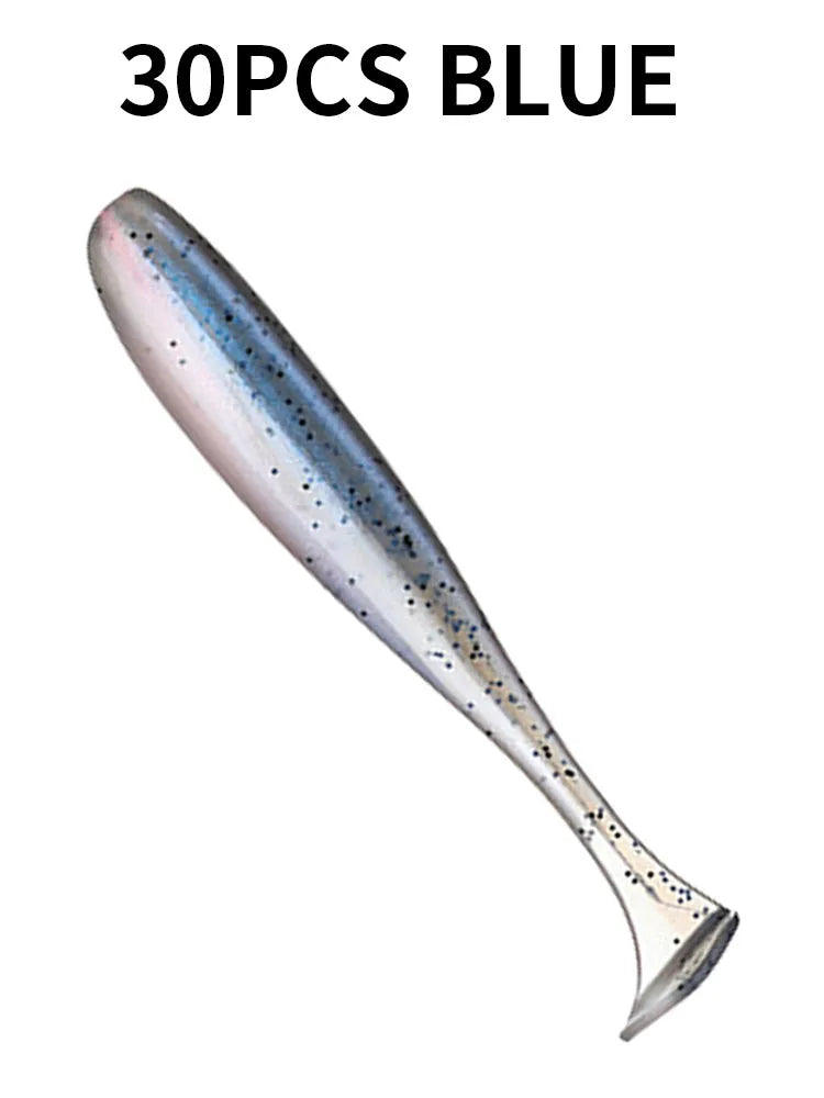 Soft Plastic Paddle-Tail  30pcs/ 5cm/ 1g
