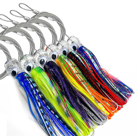 YOTO Trolling Skirt 6.5inch Steel Leader