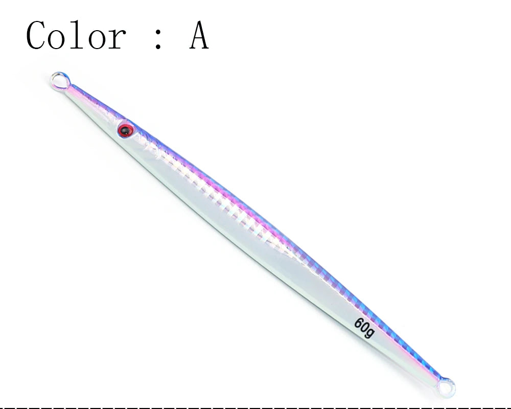 25-Piece Slow Jigging Lure Set – 100g Metal Jigs (Deepwater Saltwater)