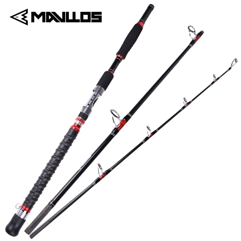 STROMII Tuna Spinning Rod 3 Sections 70-250g MH Power 30-50LB