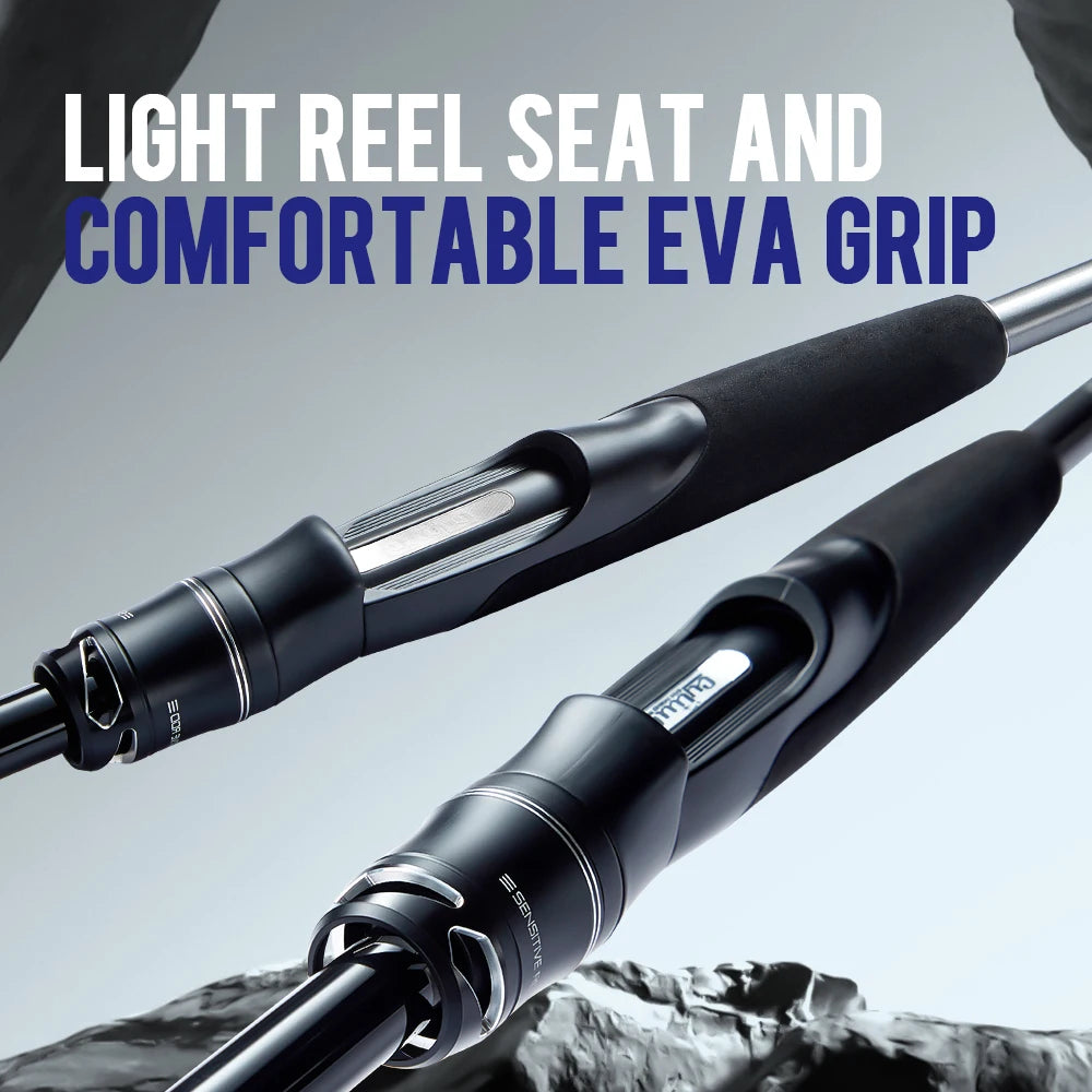 CYLIUS Overking Longcast Inshore Rod | 40T Carbon | Ultralight | Fuji Guides | 2-Piece Saltwater Spinning Rod