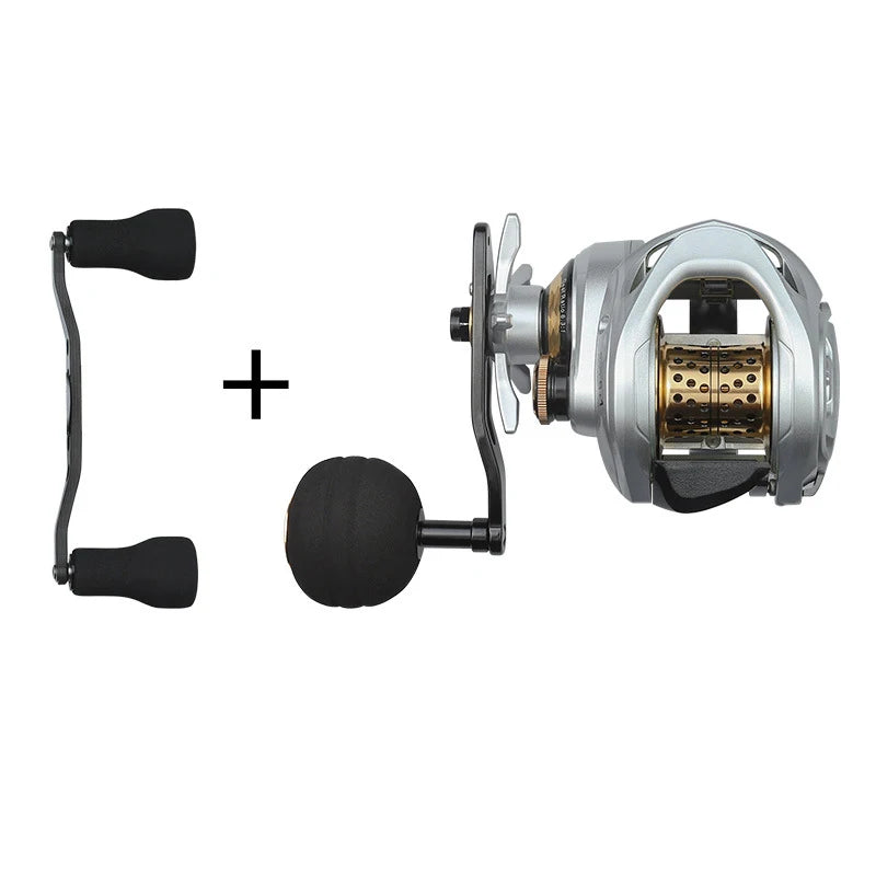 TDC3000 Gen 2 Baitcasting Reel | All-Metal Water Drop Design | 9+1 Bearings | 6.3:1 Gear Ratio | 16KG Max Drag
