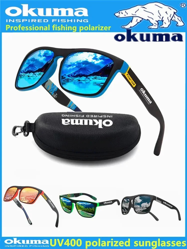 Okuma Polarized Fishing Sunglasses – UV400 Protection, Anti-Glare & Lightweight Design