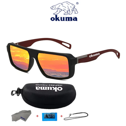 Okuma Polarized Fishing Sunglasses | UV400 | Men & Women | Outdoor Sports, Cycling, Hunting & Driving | 6 Colours