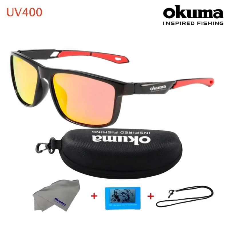 Okuma Polarized Sunglasses | UV400 Protection | Anti-Glare Outdoor Eyewear for Fishing, Cycling & Driving