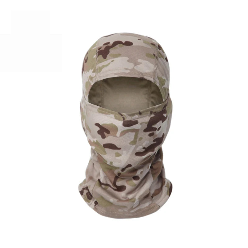 Camouflage Fishing & Hunting Balaclava – Breathable UV-Protective Face Mask