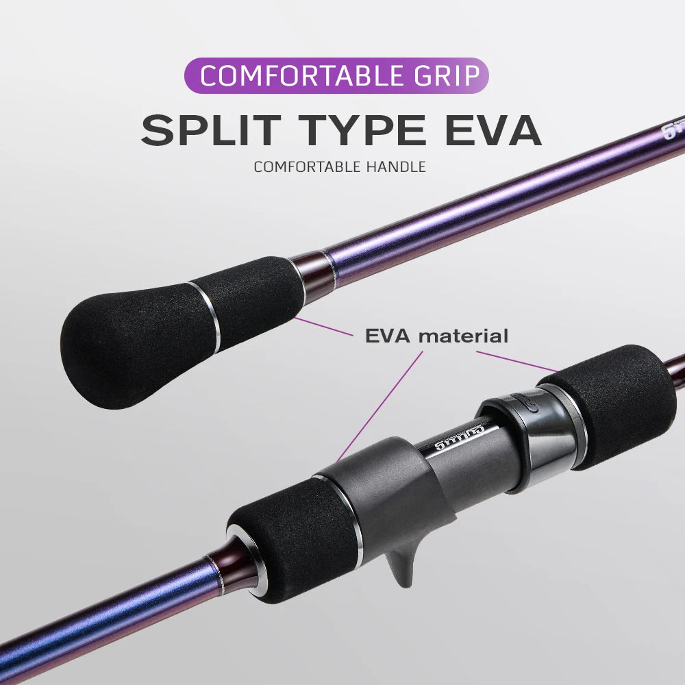 CYLIUS Ocean Rose Slow Jigging Rod | 1.85m / 1.88m | 2-Piece | Fuji Guides | Light Action