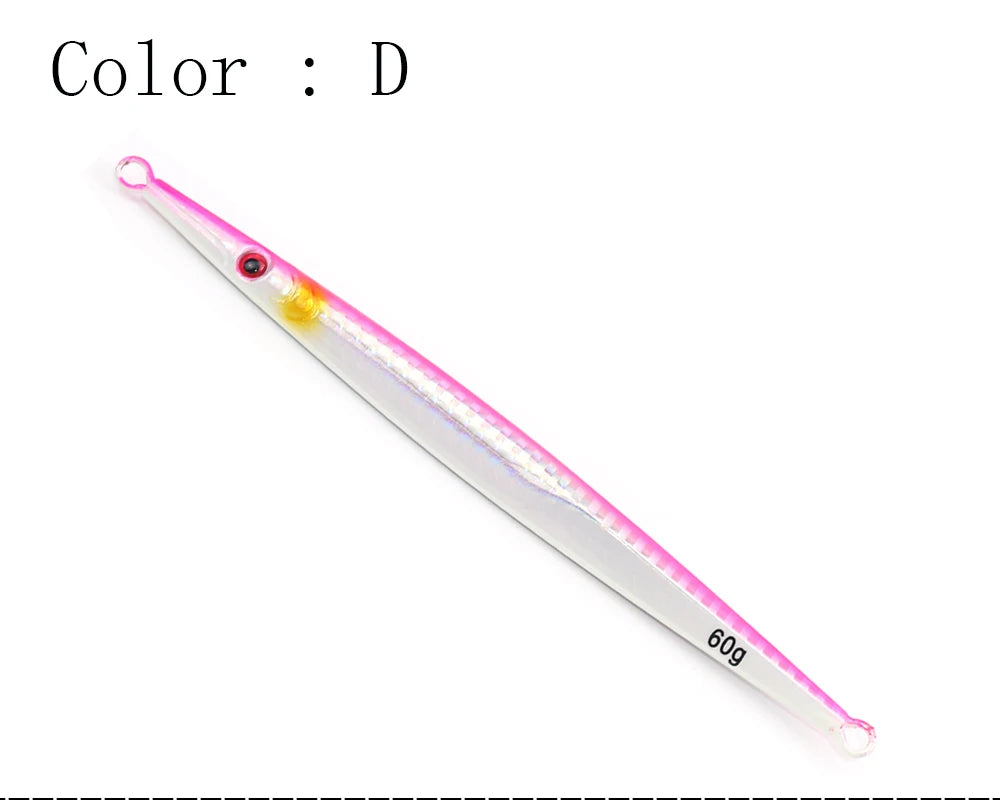 25-Piece Fast Sinking Slow Jig Set – 80–100 g Metal Jigs (Saltwater)