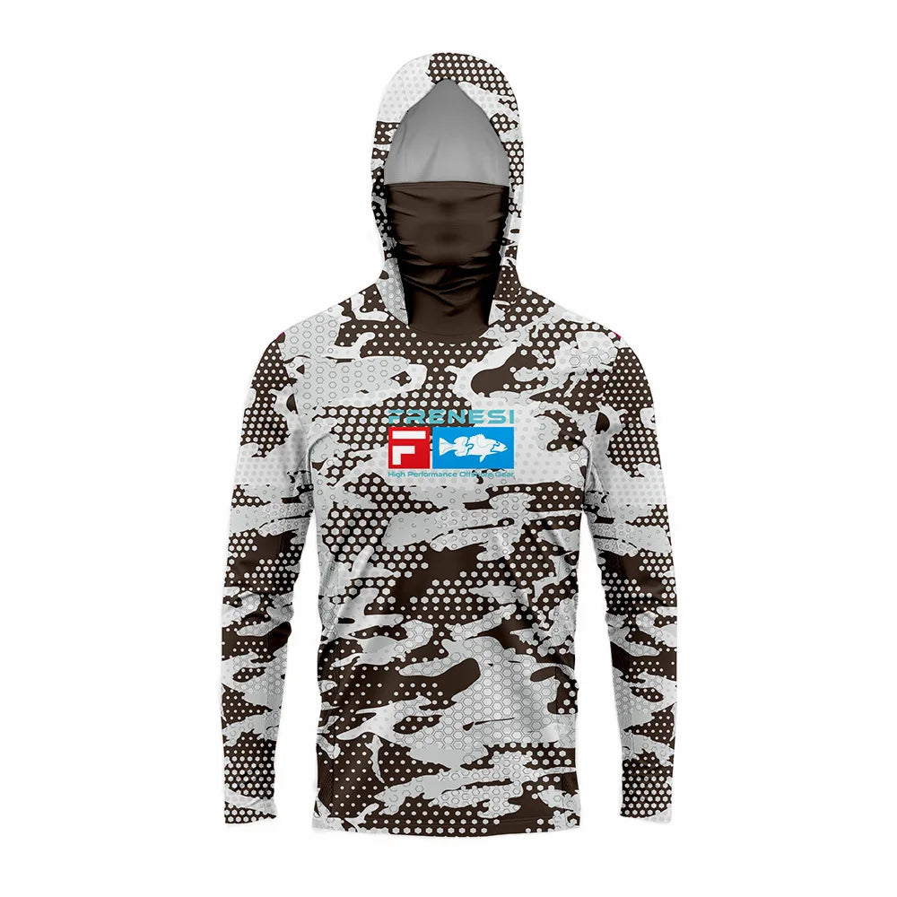 FRENESI Fishing Shirt with Mask and Hood