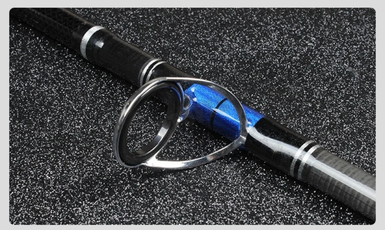 GTOFYU Tough 3-Section Boat Rod 70-250g with Fuji Guide