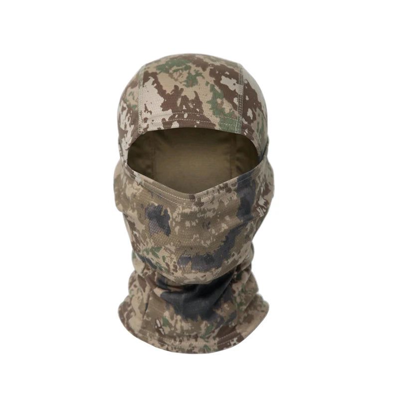 Camouflage Fishing & Hunting Balaclava – Breathable UV-Protective Face Mask