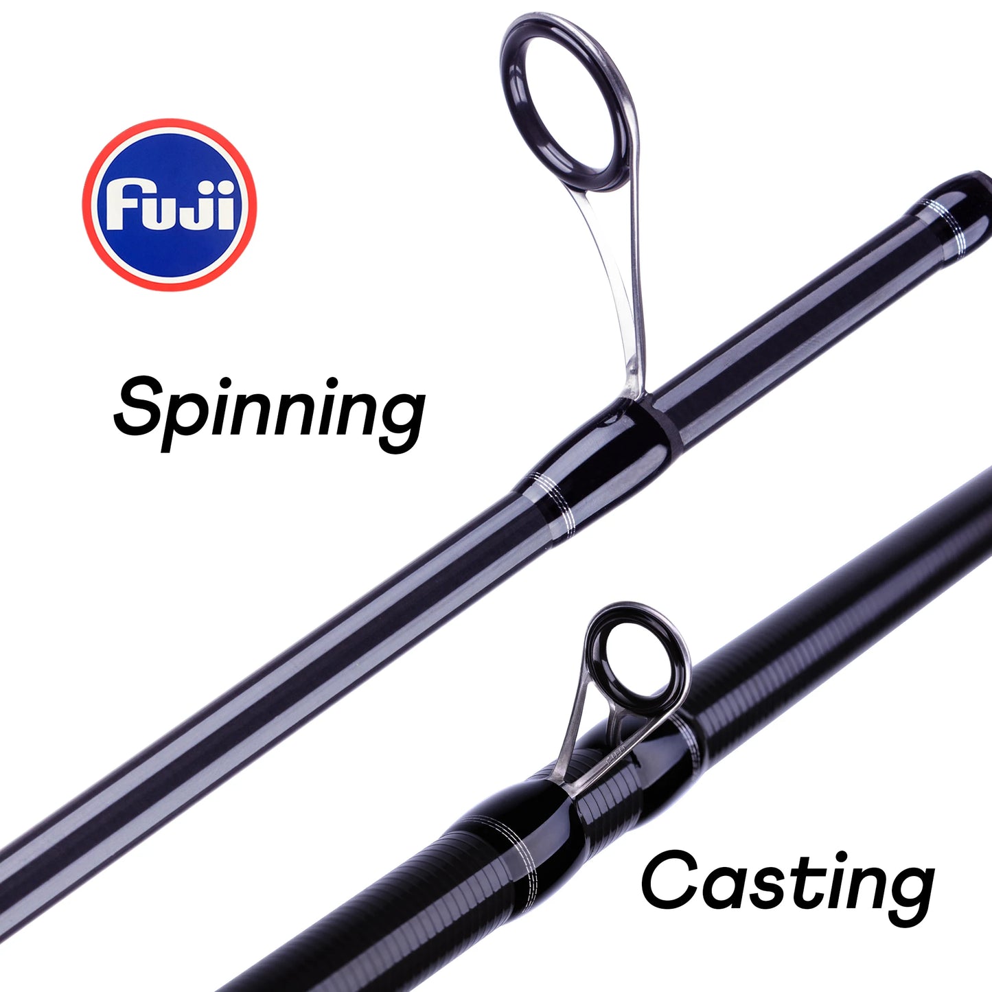 PHISHGER MAXIMUS Traveller Fishing Rod | 30T Carbon | Fuji Guides | Spinning & Baitcasting | 1.65m–3.0m Fast Action