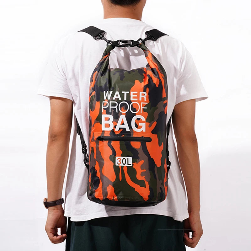 Waterproof Dry Backpack with Wet Separation Pocket | 15L / 30L