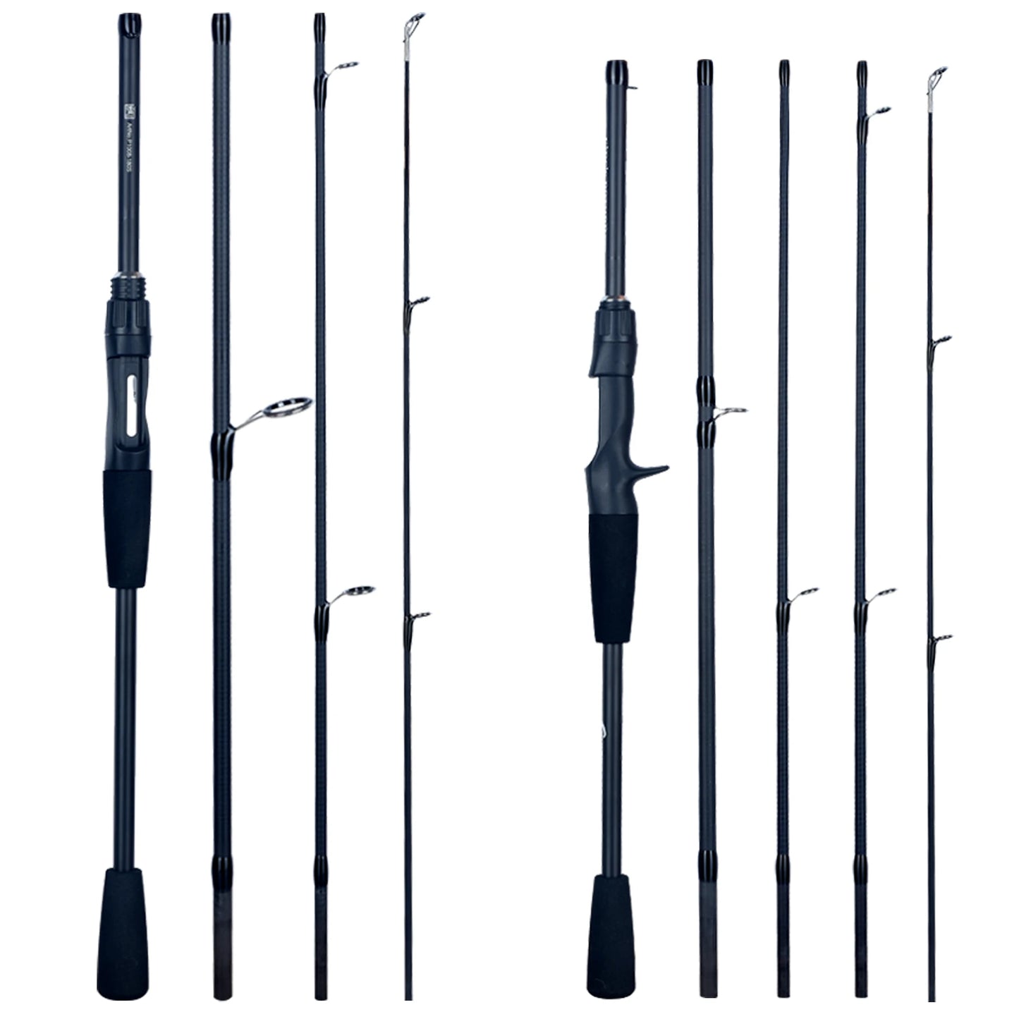 FLENHAI Travel Carbon Fishing Rod | Spinning & Baitcasting | 1.8m–2.4m | 5–30g | Medium Fast Action