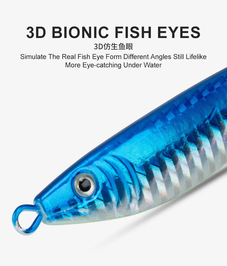 OBSESSION J2 Hard Metal Jigs Lure 60g/80g