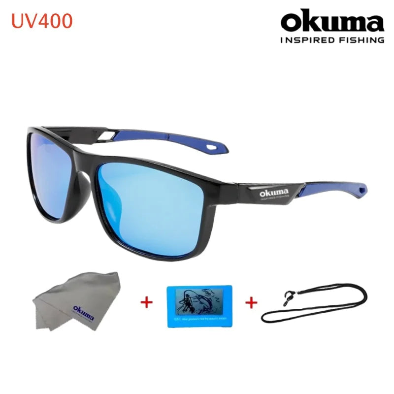 Okuma Polarized Sunglasses | UV400 Protection | Anti-Glare Outdoor Eyewear for Fishing, Cycling & Driving