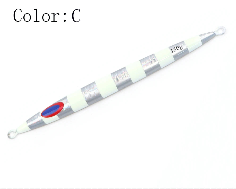 25-Piece Slow Jigging Lure Set – 100–120 g Metal Jigs (Deepwater Saltwater)