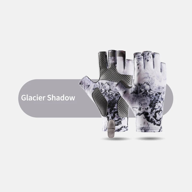 UV Protection Fishing Fingerless Gloves