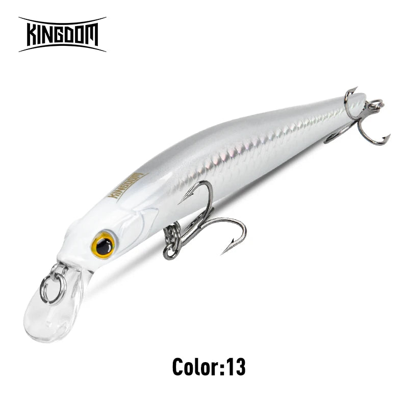 Sinking Minnow Lure – 60–105 mm (6–18.6 g) Multi-Colour Hardbody for Bream, Flathead & Tailor