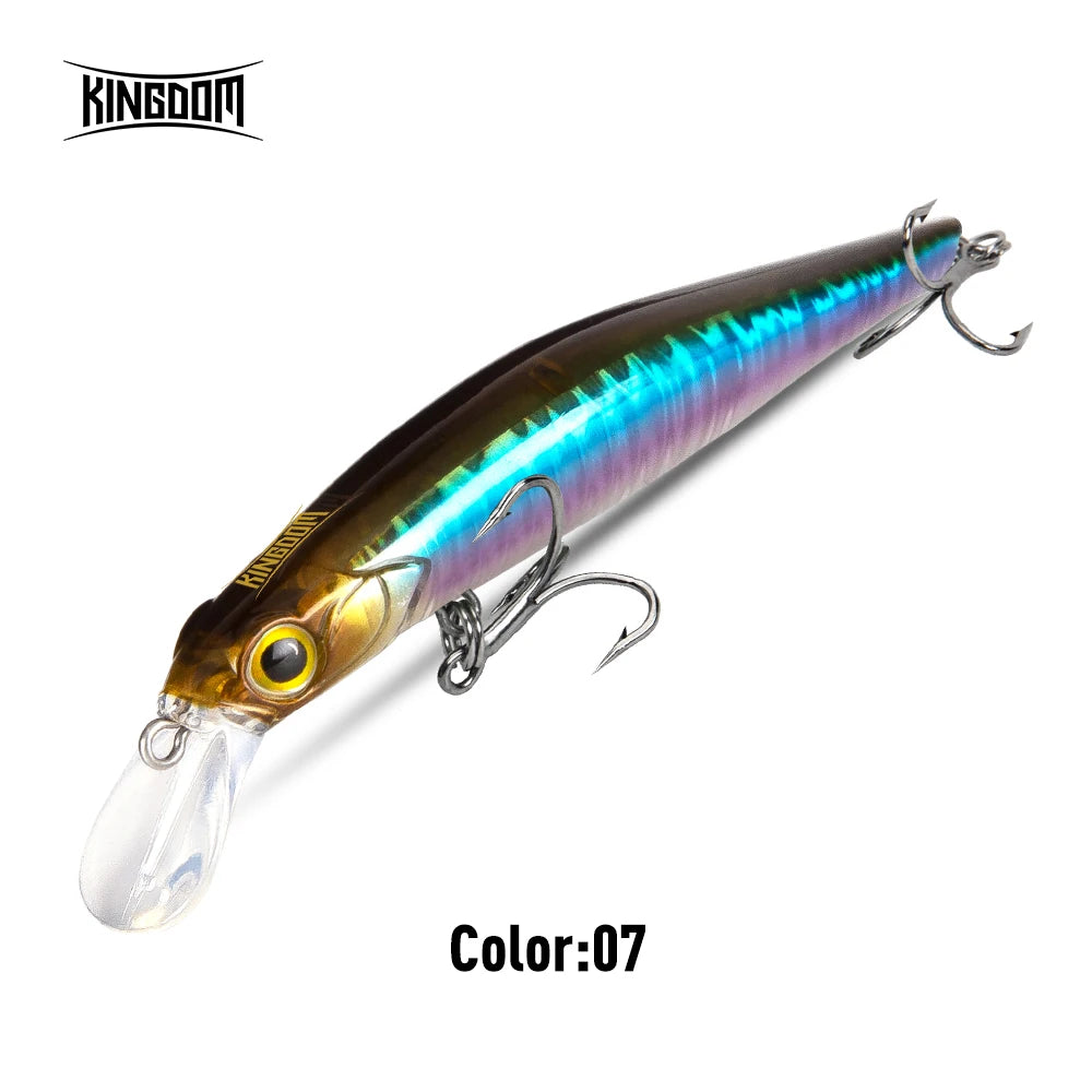 Sinking Minnow Lure – 60–105 mm (6–18.6 g) Multi-Colour Hardbody for Bream, Flathead & Tailor