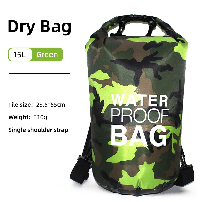 Waterproof Dry Backpack with Wet Separation Pocket | 15L / 30L