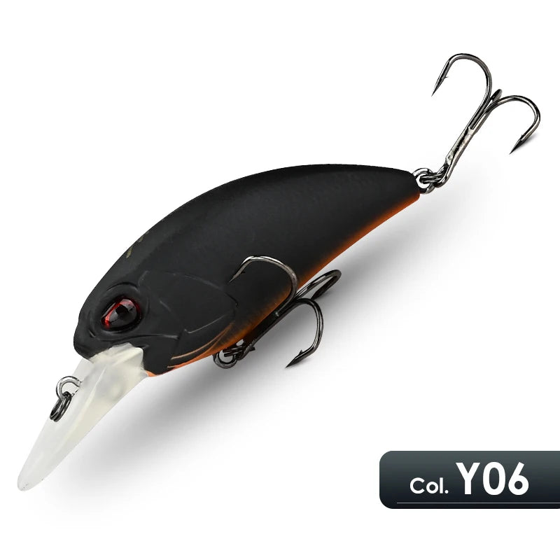 Slow Floating Crankbait – 6.5 cm / 14 g Hard Body Lure for Bream, Bass & Flathead